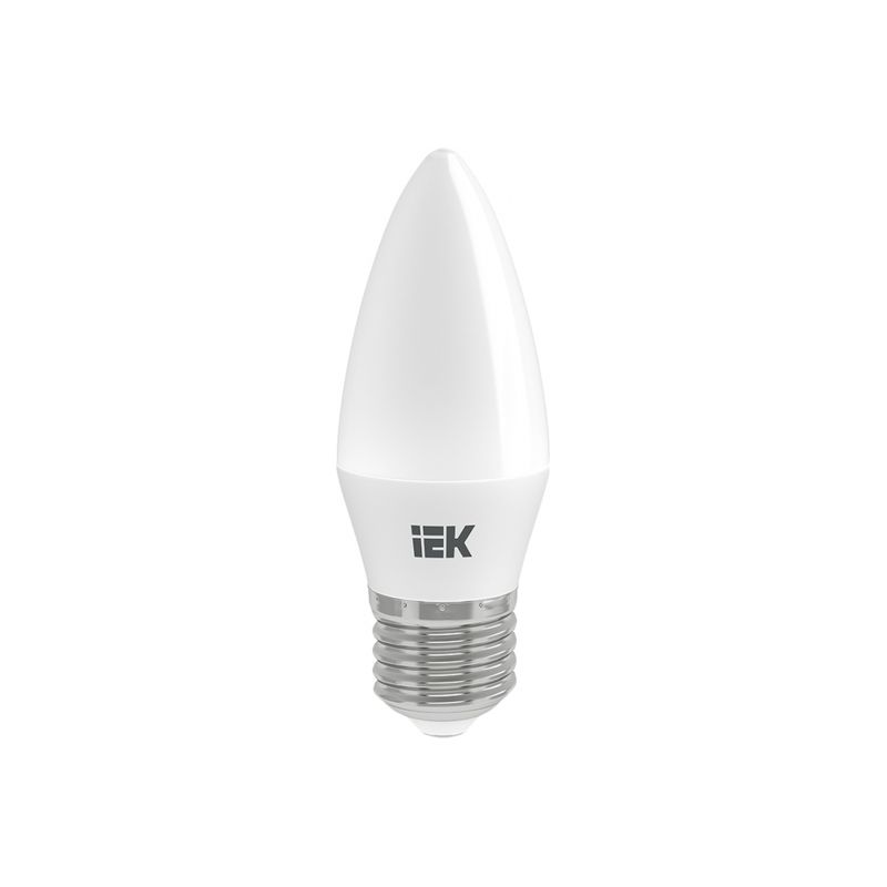 Лампа светодиодная LED 7вт Е27 тепло-белый матовая свеча ECO 5059  в Гусь-Хрустальном
