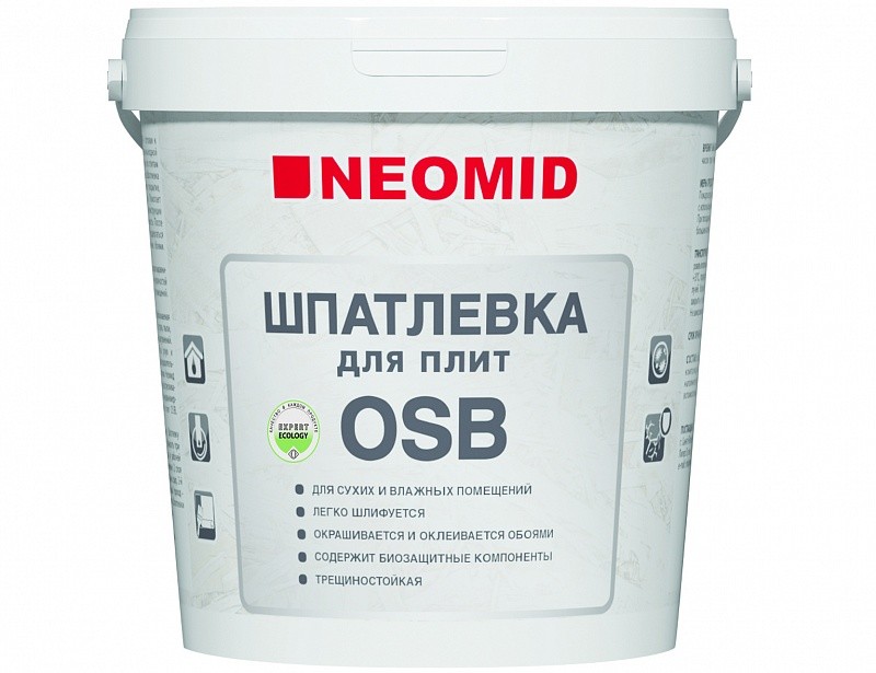Neomid Шпатлевка для плит OSB 1,3 кг /12  в Гусь-Хрустальном