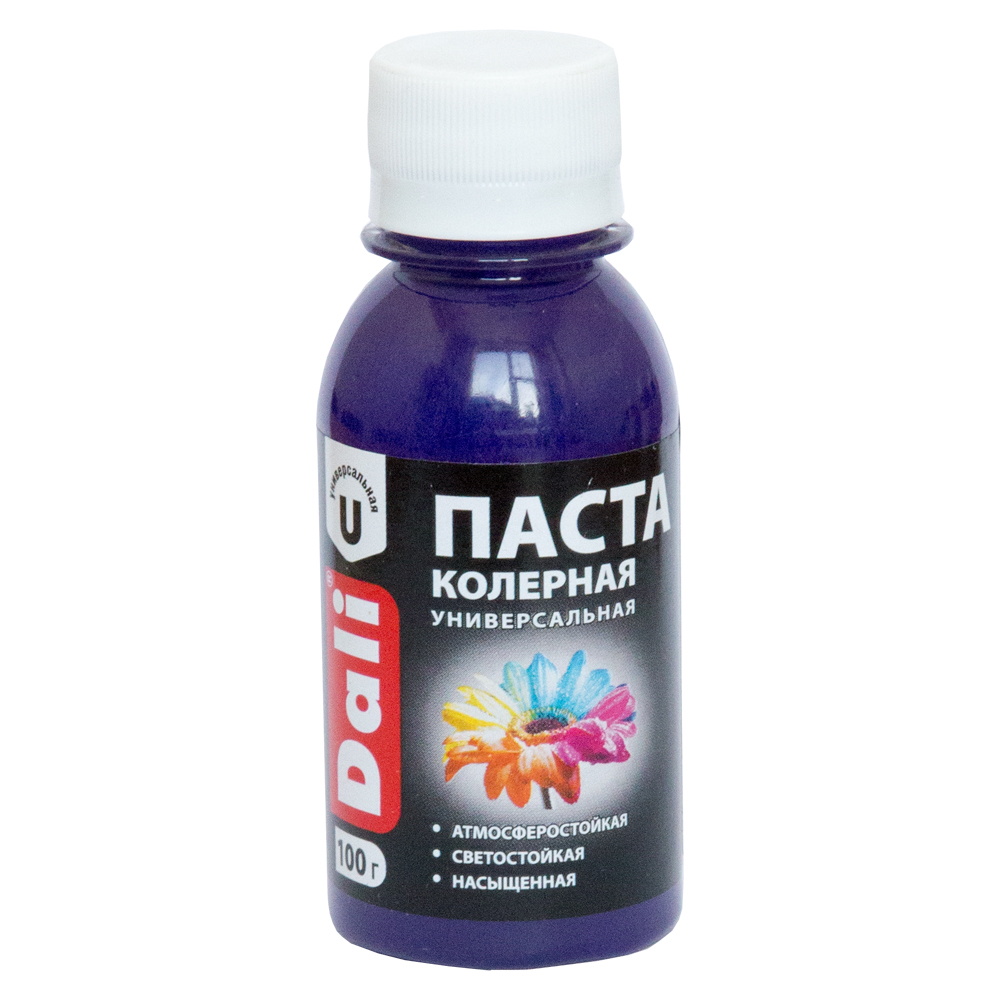 Паста "DALI" колерная  0,1 кг сиреневый 1/8  в Гусь-Хрустальном