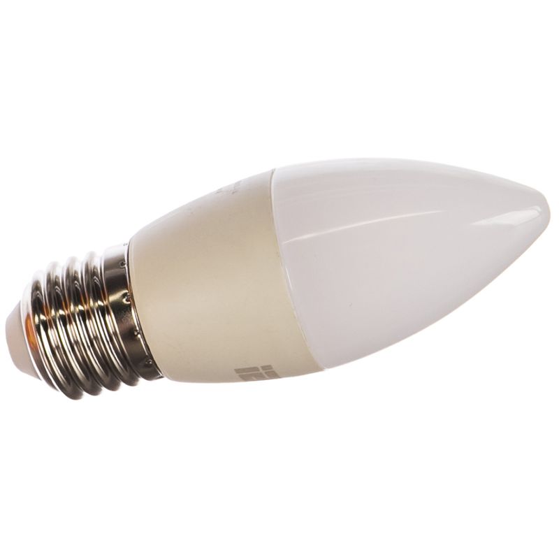 Лампа светодиодная LED 7вт Е27 тепло-белый матовая свеча ECO 5059  в Гусь-Хрустальном
