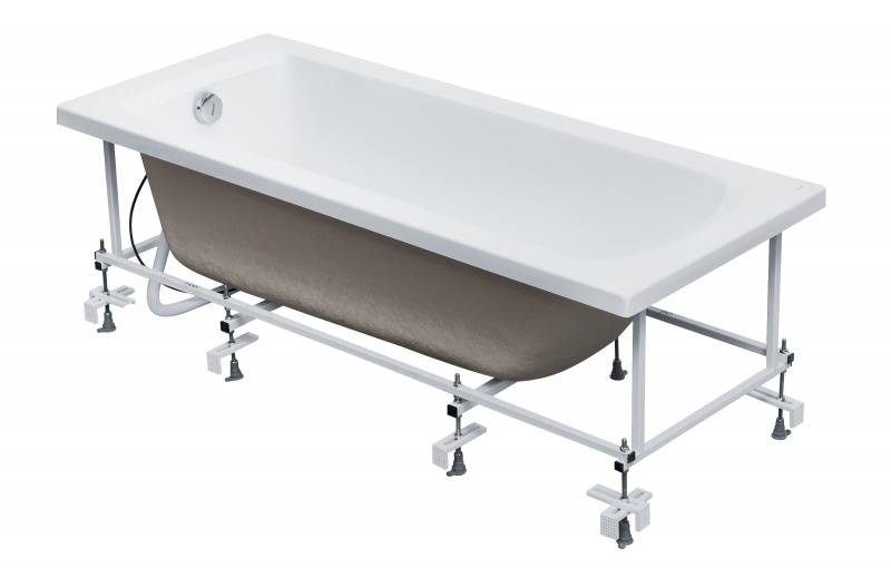 Santek ванна на раме Монако 150x70+с/п (1WH111976)  в Гусь-Хрустальном