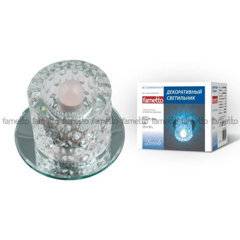 DLS-L118 G9 GLASSY/CLEAR Светильник декоративный встраиваемый, серия Luciole  цоколь G9 ххх  в Гусь-Хрустальном
