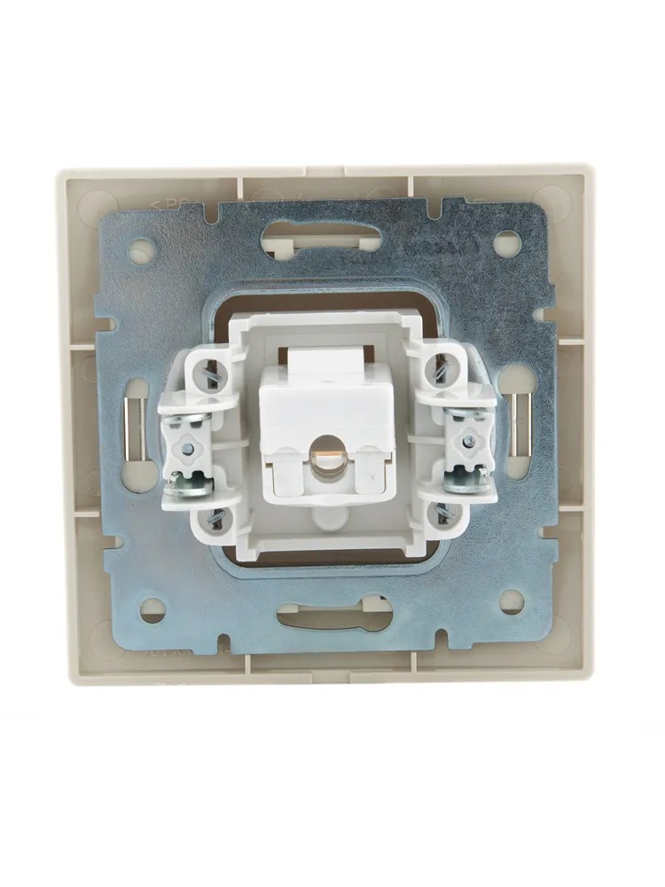 MIRA Розетка компьютерная RJ45 х 1 бежевая (Lezard)  в Гусь-Хрустальном
