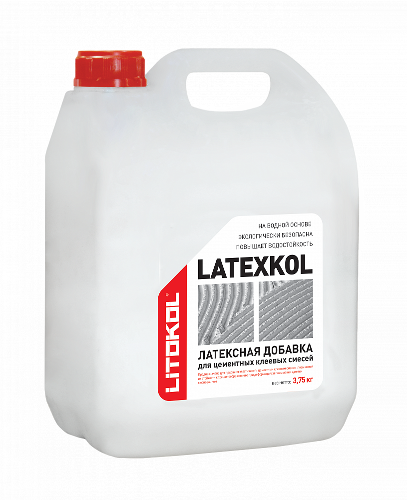 LATEXKOL–м латексн.добавка д/клеев   3,75 кг  в Гусь-Хрустальном