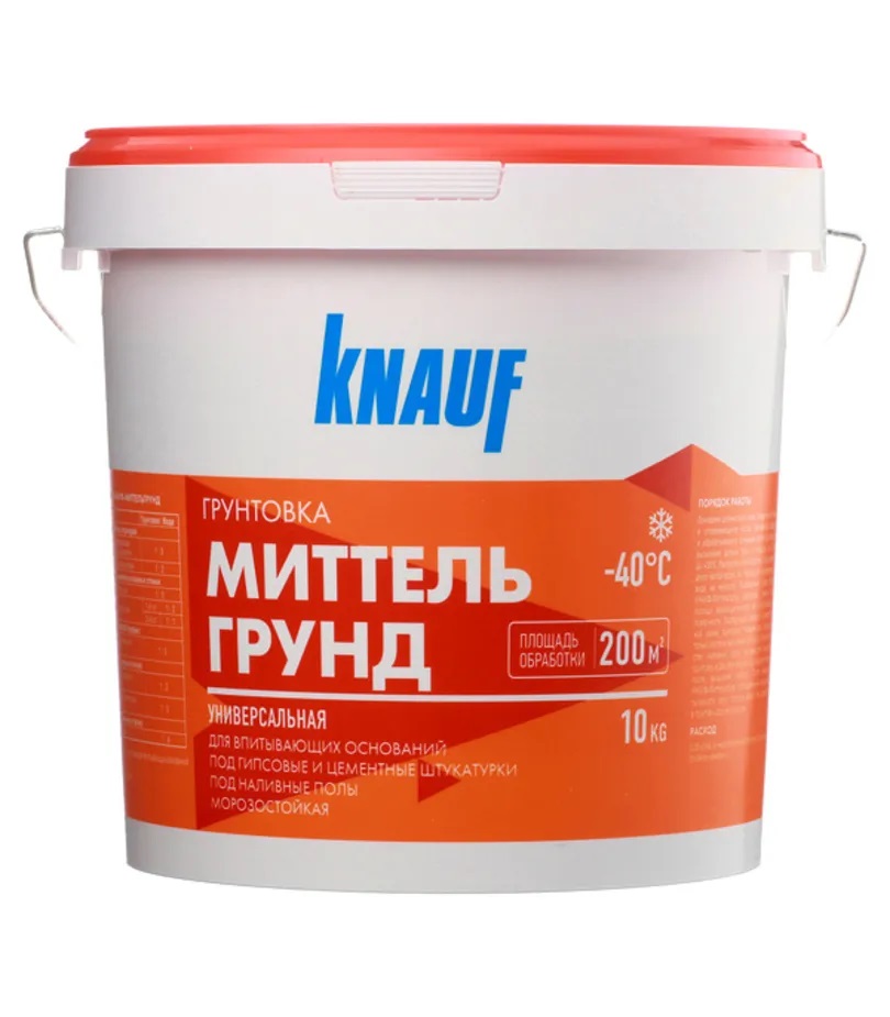 Миттельгрунд КНАУФ 10л ВЕДРО /36  в Гусь-Хрустальном