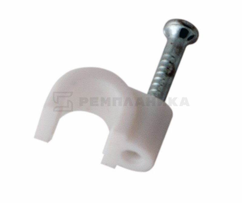 07-4004 Крепеж кабеля   круглый   4 мм.  REXANT (50шт)  в Гусь-Хрустальном