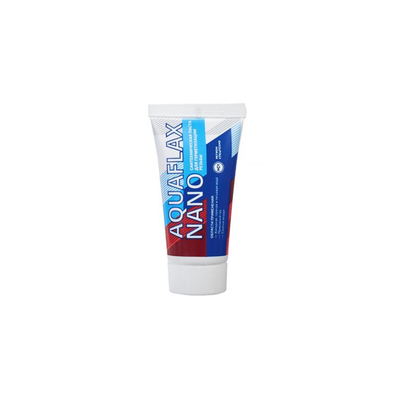 Паста сантех. AQUAFLAX NANO, тюбик 80г  в Гусь-Хрустальном