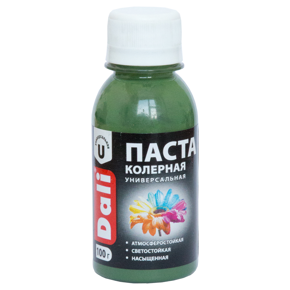 Паста "DALI" колерная  0,1 кг оливковый 1/8  в Гусь-Хрустальном