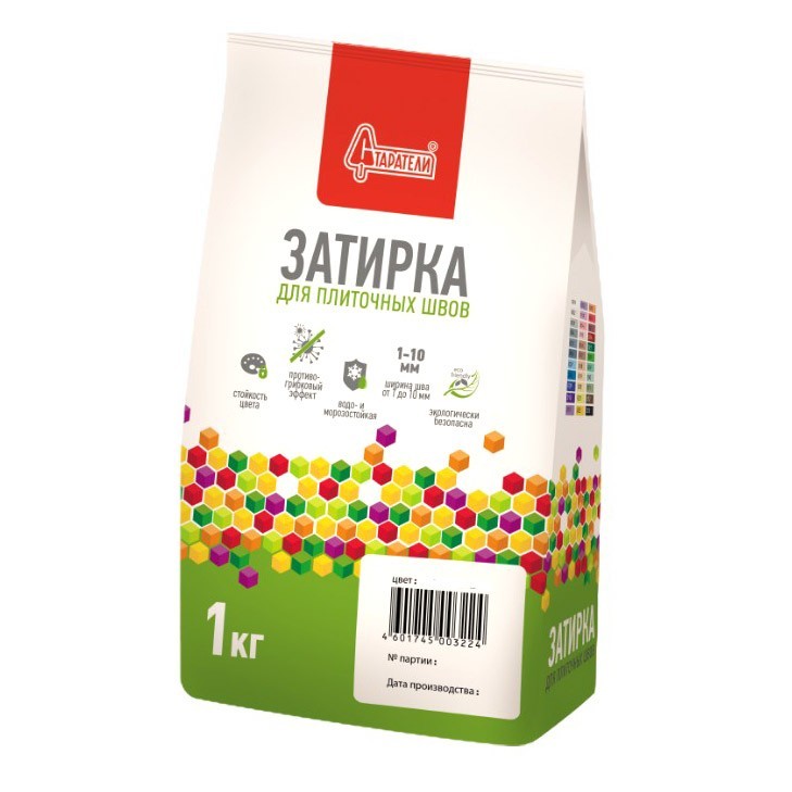 Затирка д/плиточных швов 002 Старатели 1 кг белый /10  в Гусь-Хрустальном