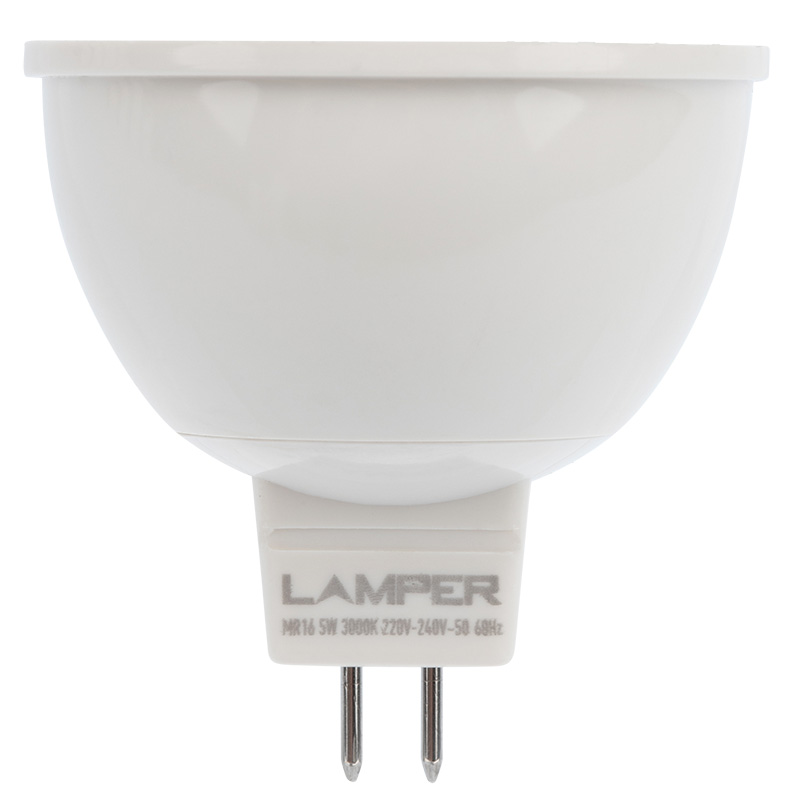 601-727 Лампа LED MR16 GU5,3  5W 4000K 450Lm 220V STANDARD Lamper  в Гусь-Хрустальном