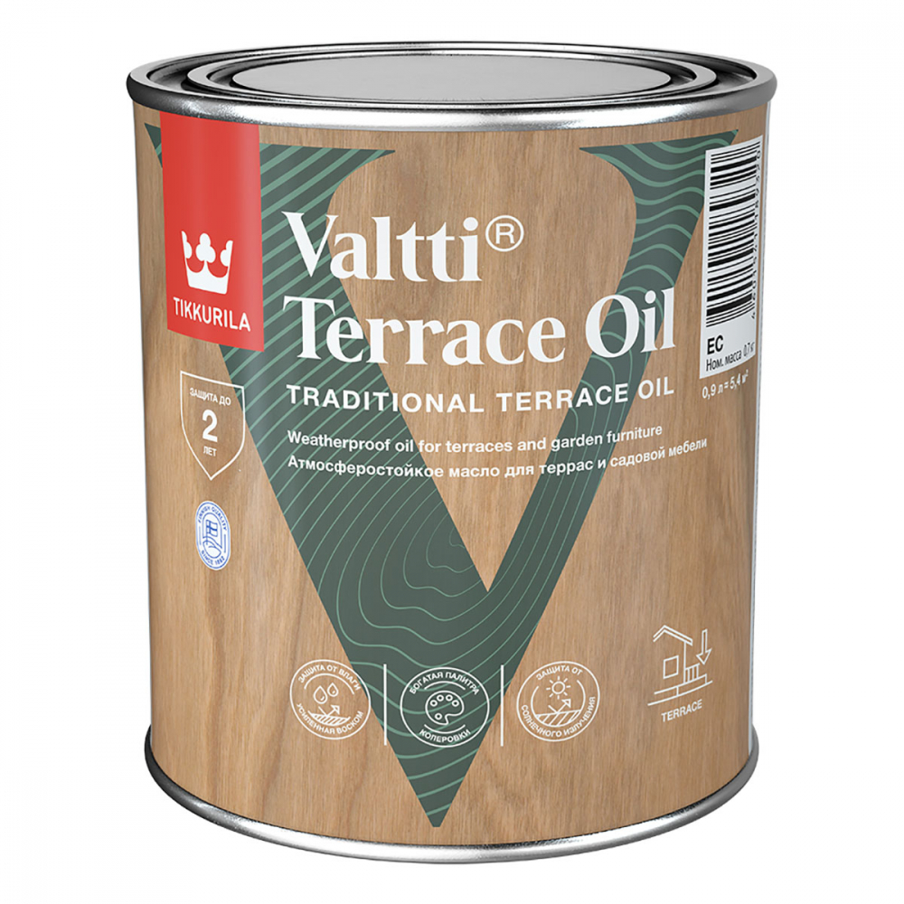 VALTTI  TERRAS OIL EC 0.9 л /6  в Гусь-Хрустальном