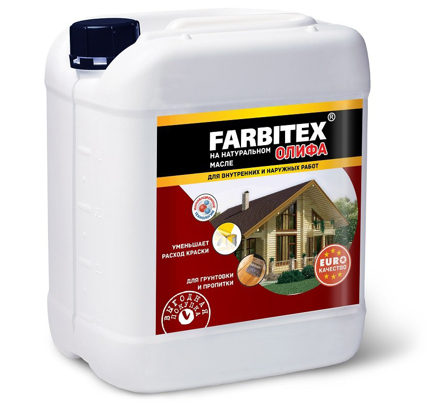 Олифа (10.0 л) FARBITEX  1/60  в Гусь-Хрустальном