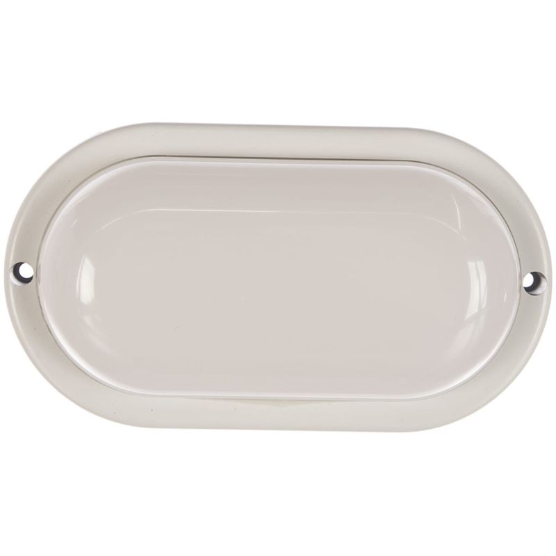 13352 Влагозащитный св-к Ultra Flash LBF-0401AS  (8w, IP54, Акустикаб) овал  в Гусь-Хрустальном