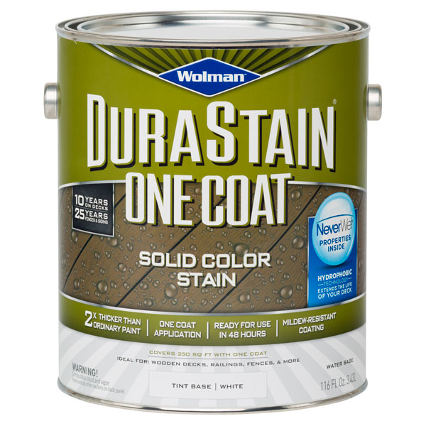 Пропитка WOLMAN DURASTAIN SOLID кроющая суперст водооттал для вн/нар работ (база д/светлых от) 3,78л  в Гусь-Хрустальном