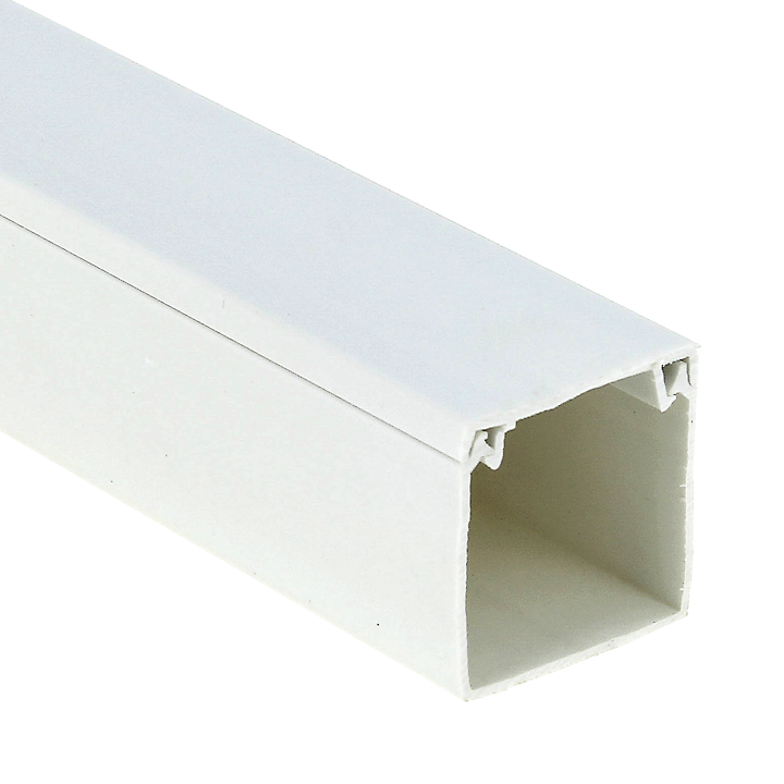 Кабель-канал (40х40) (упак=24м/12шт) Plast EKF 2м kk-40-40   в Гусь-Хрустальном