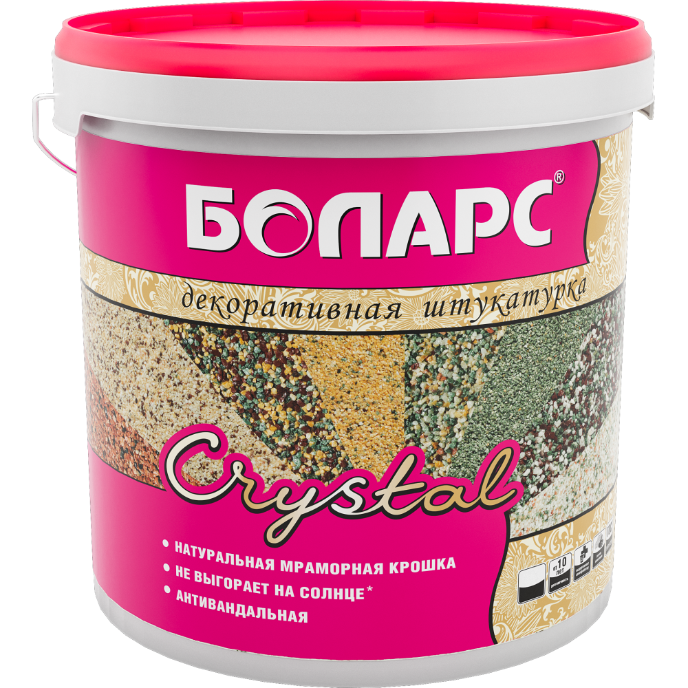 Штукат. минерал. CRYSTAL 2.0 (2920) 25 кг БОЛАРС  в Гусь-Хрустальном
