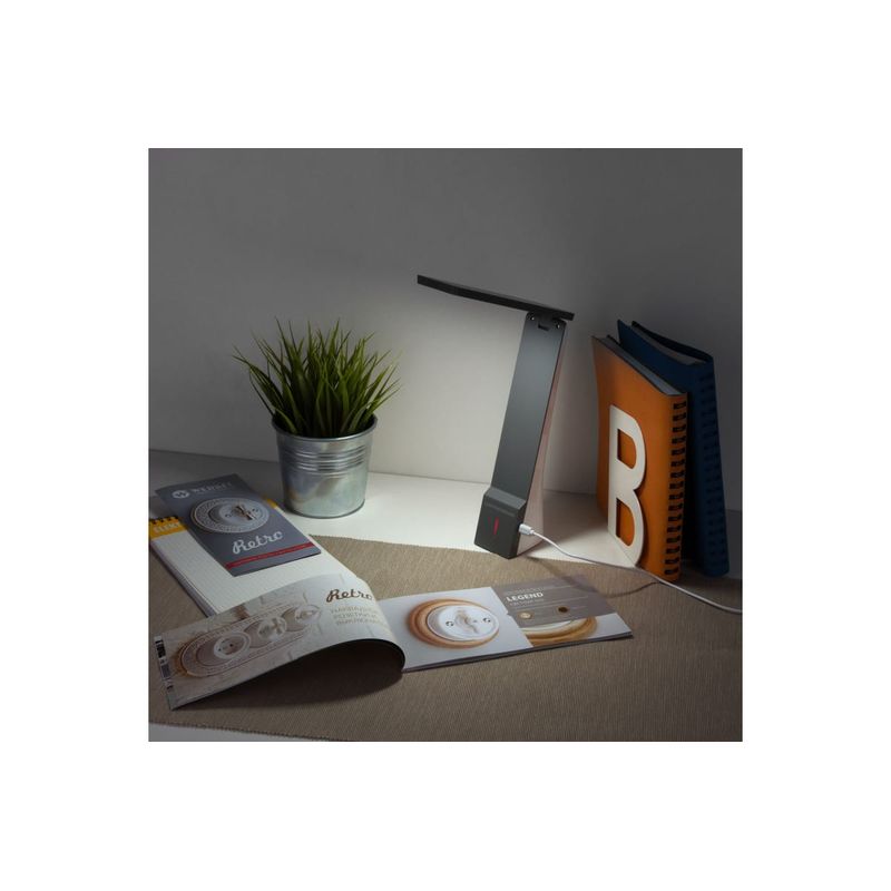 TL90450 / Светильник светодиодный настольный Desk белый/серый  в Гусь-Хрустальном