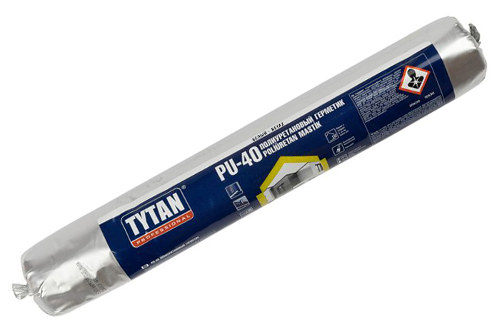 Tytan Professional PU 40 Полиуретановый герметик белый RAL 9016 600 мл/12  в Гусь-Хрустальном