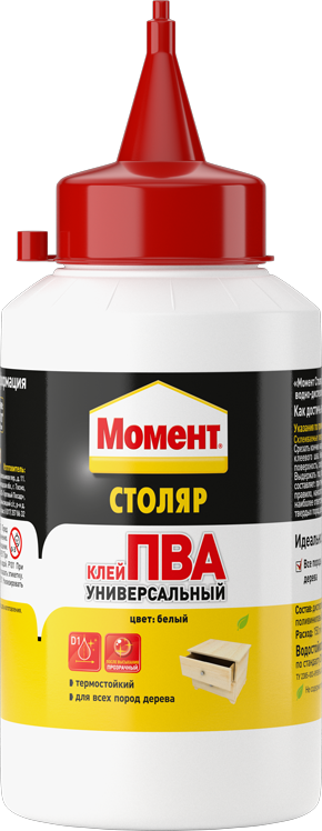 Клей Момент Столяр ПВА универс. столярный 250г /1 /12  в Гусь-Хрустальном