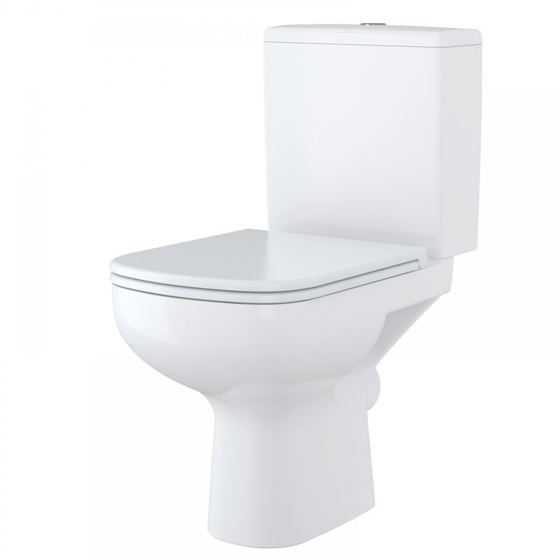 Компакт COLOUR CLEAN ON 011 3/5 Cersanit с кр. дюроп., lifting, easy-off, белый,  в Гусь-Хрустальном