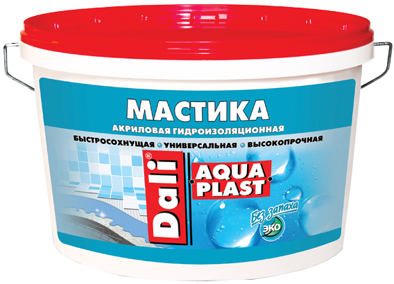 Мастика Аквапласт ДАЛИ  5 л.    1/60  в Гусь-Хрустальном