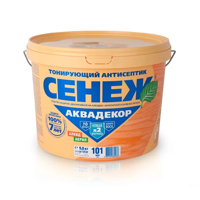 Сенеж Х2 аквадекор 101  9 кг иней  в Гусь-Хрустальном