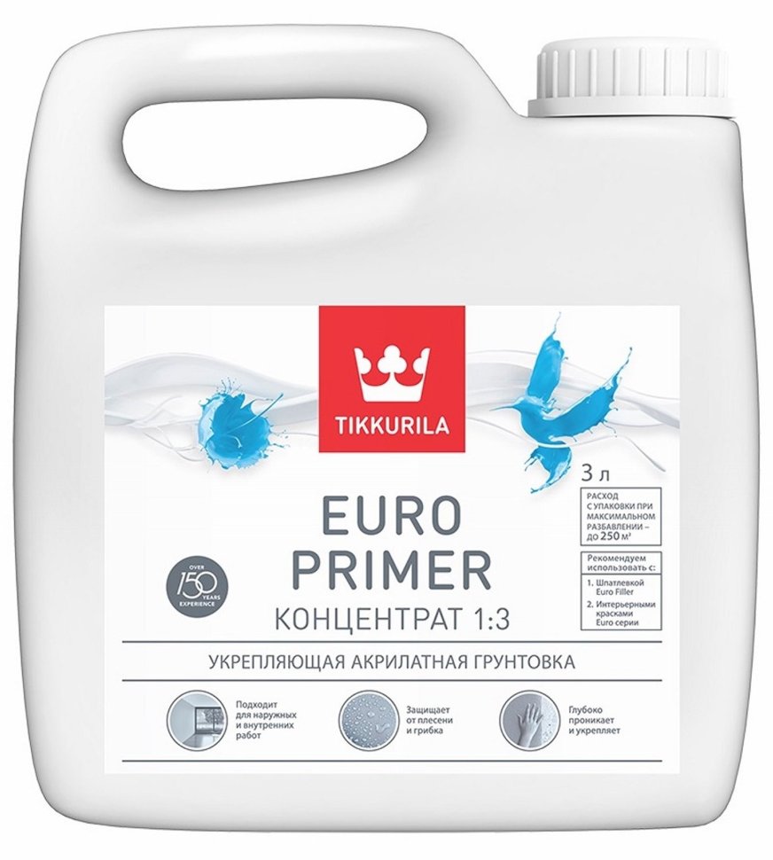 EURO PRIMER грунтовка   3 л /1  в Гусь-Хрустальном
