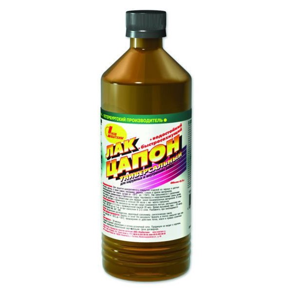 Лак Цапон  0,5 (С-П)  в Гусь-Хрустальном