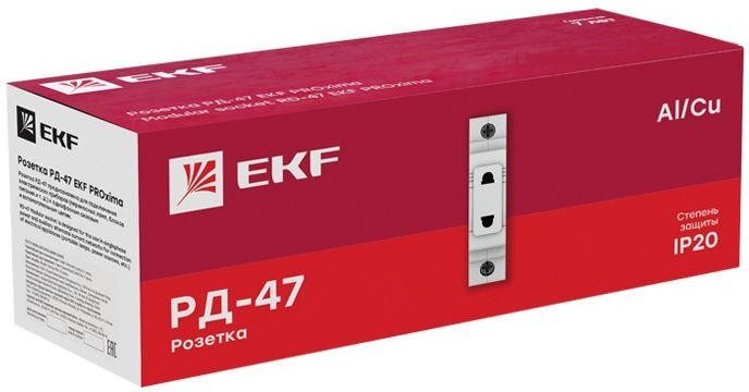 Розетка РД-47 240В EKF  в Гусь-Хрустальном