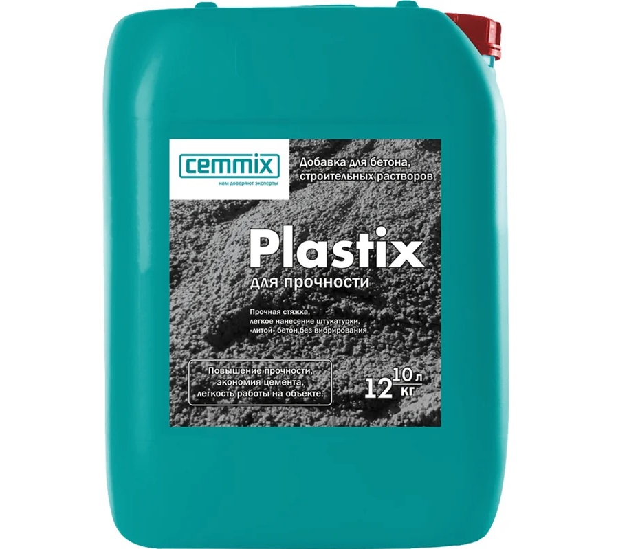 Пластификатор  "PLASTIX"  10 л  "CEMMIX" ЗАКАЗЫВАТЬ С ПРОМА  в Гусь-Хрустальном