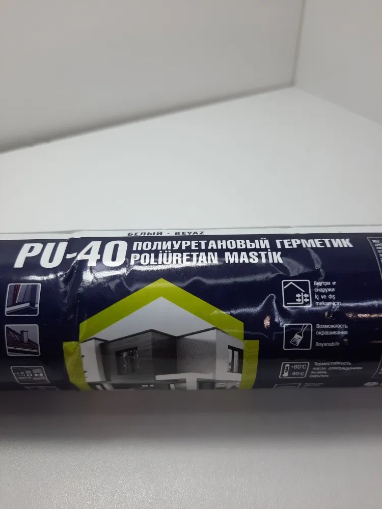 Tytan Professional PU 40 Полиуретановый герметик белый RAL 9016 600 мл/12  в Гусь-Хрустальном