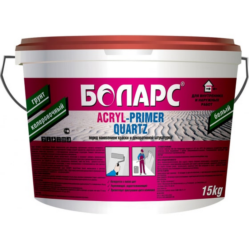 Грунт ACRYL-PRAIMER QUARZ (1820) 15кг  в Гусь-Хрустальном