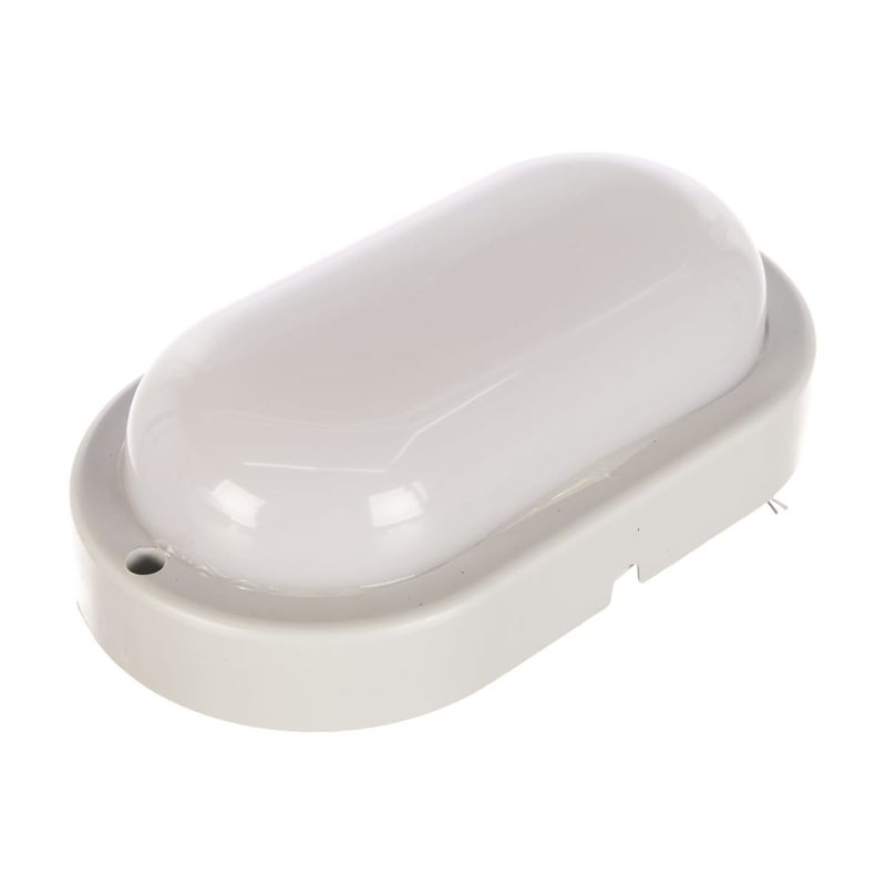 13352 Влагозащитный св-к Ultra Flash LBF-0401AS  (8w, IP54, Акустикаб) овал  в Гусь-Хрустальном